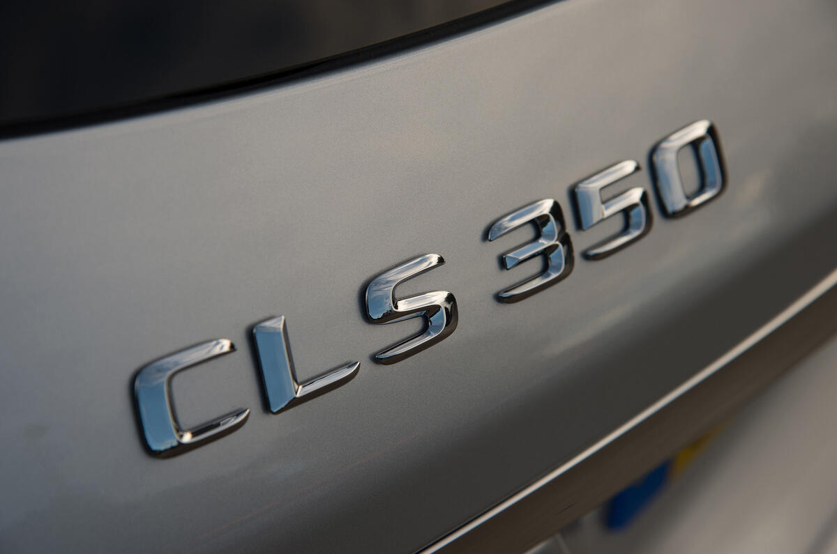 Mercedes-Benz CLS Shooting Brake badging