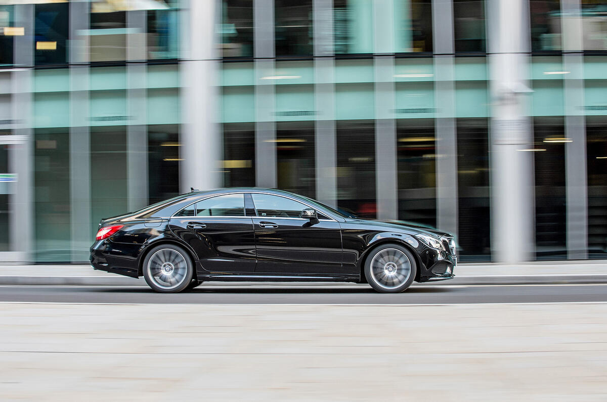 Mercedes-Benz CLS side profile