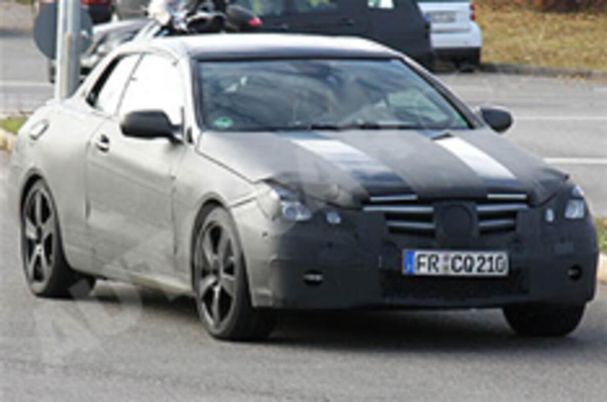 Spied: Merc E-class coupe