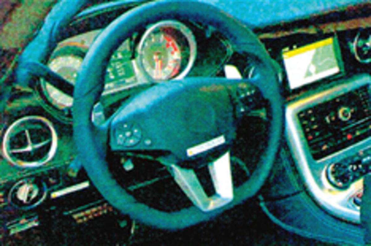 Spied: Mercedes SLC cabin