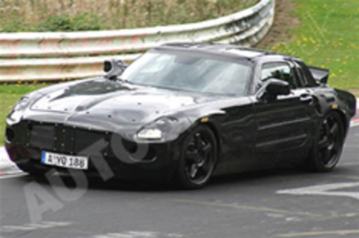 Mercedes SLC spied again