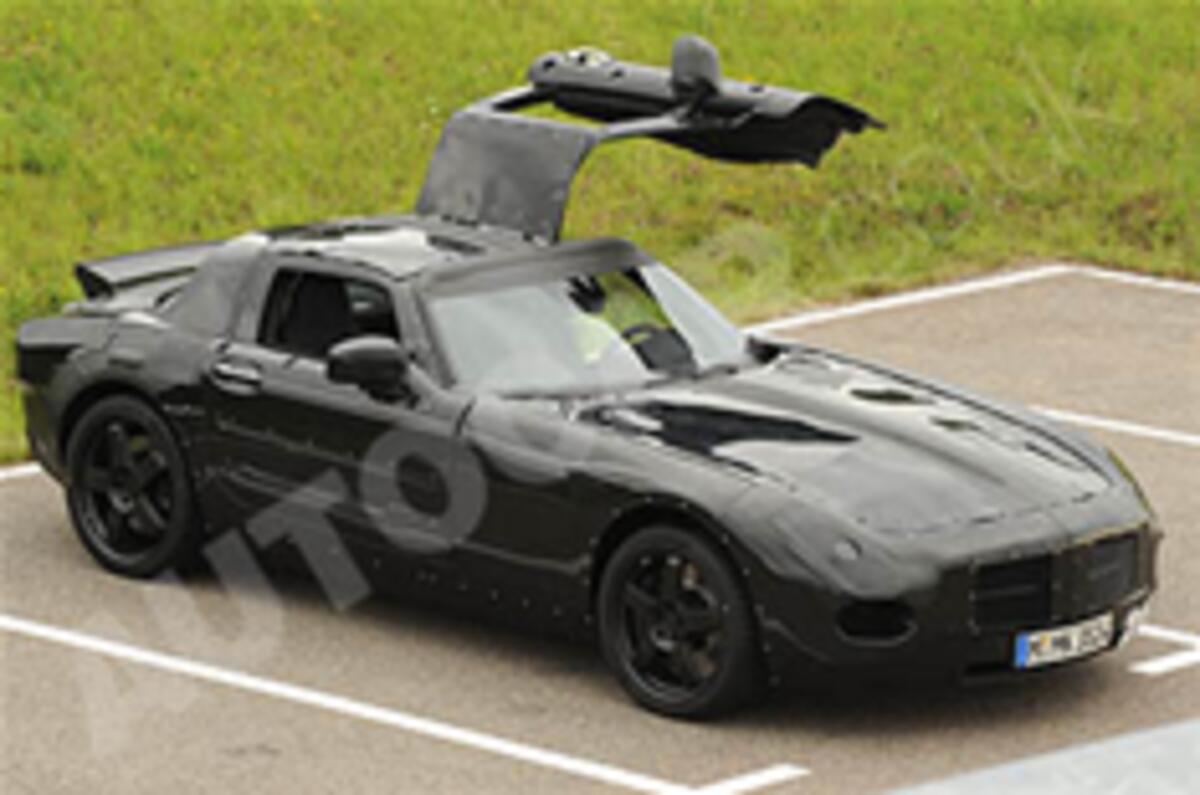 Merc's supercar breaks cover