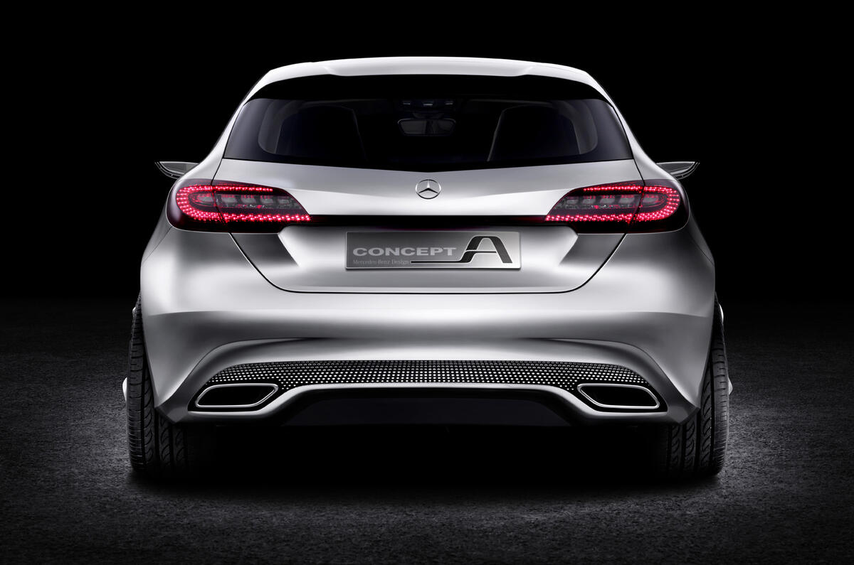 no title Shanghai motor show: Mercedes A-class
