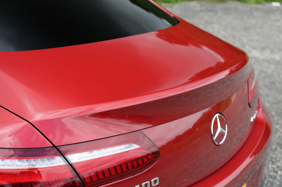 Mercedes-Benz E-Class Coupé rear end