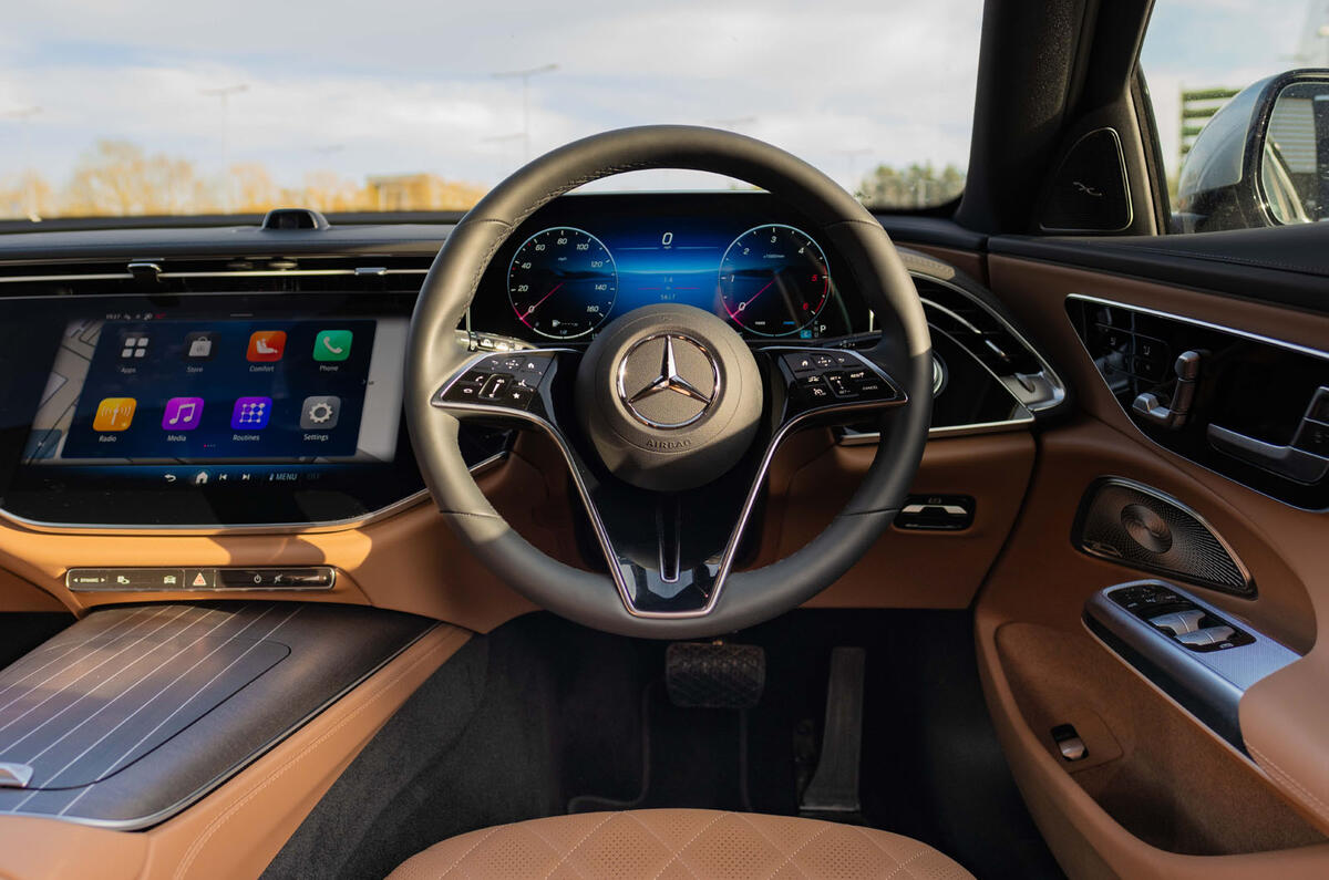 Mercedes Benz E450d Estate 2025 Review dash 8232