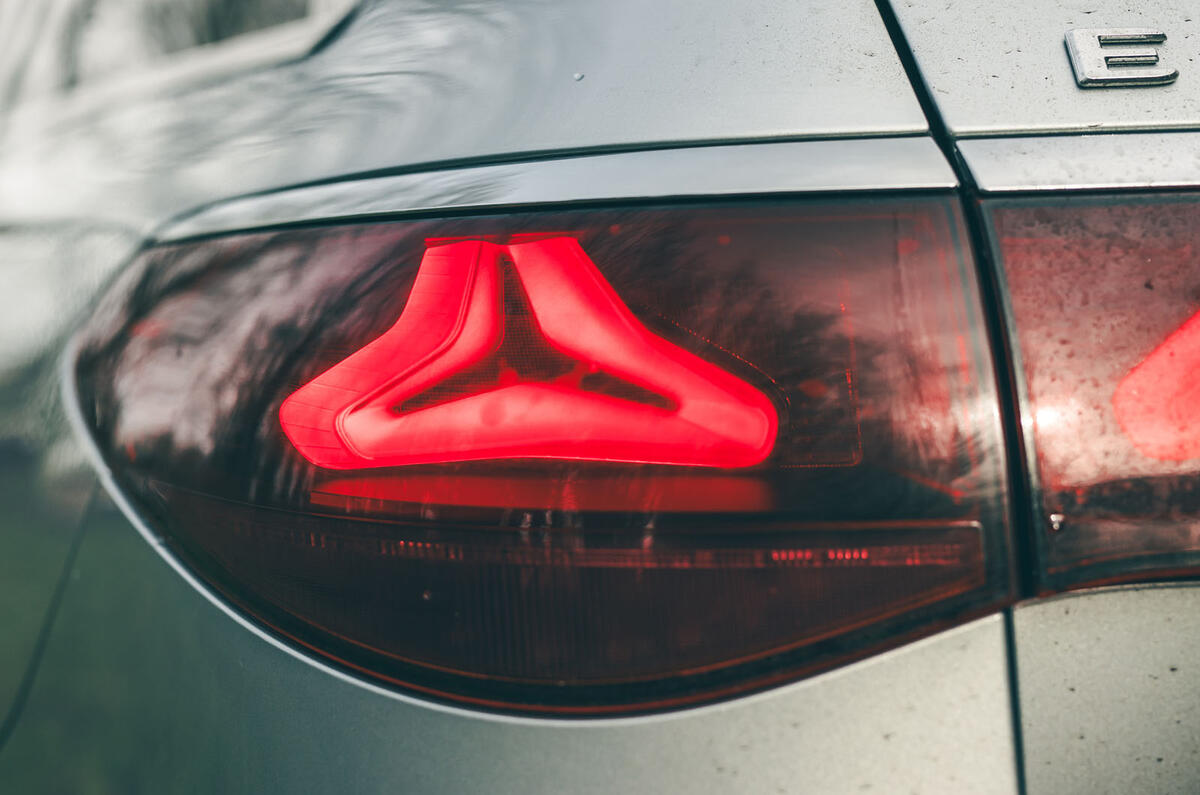 Mercedes Benz E450d Estate 2025 Review rear light 19
