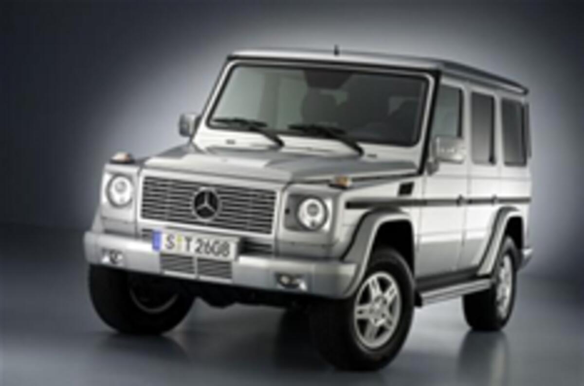 First photos of tweaked G-wagen