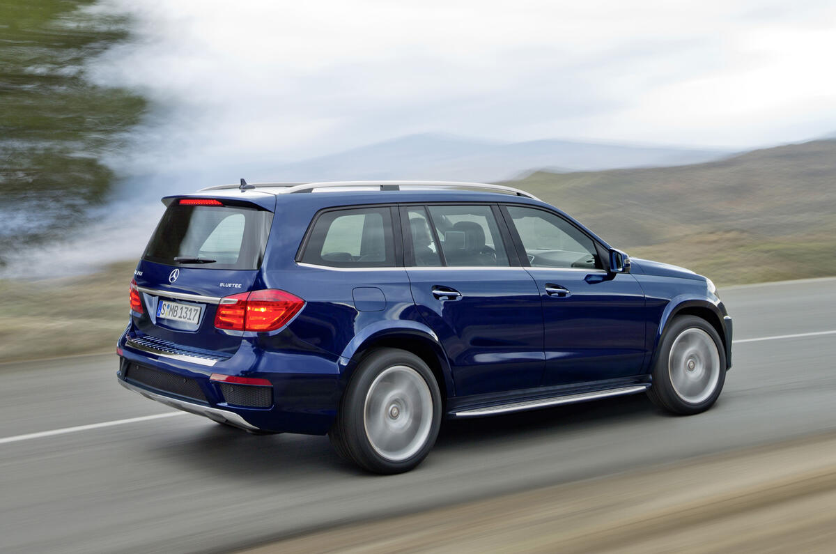 New Mercedes GL leaks out