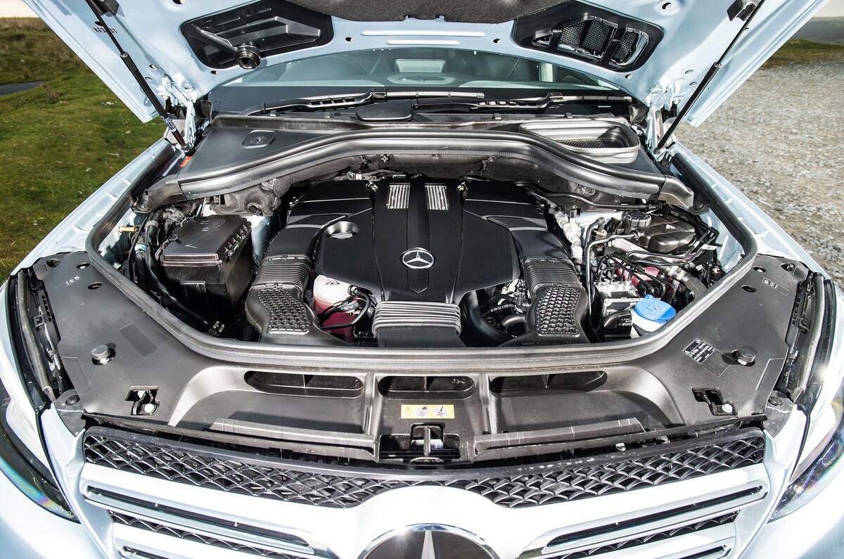 Mercedes-Benz GLE hybrid engine