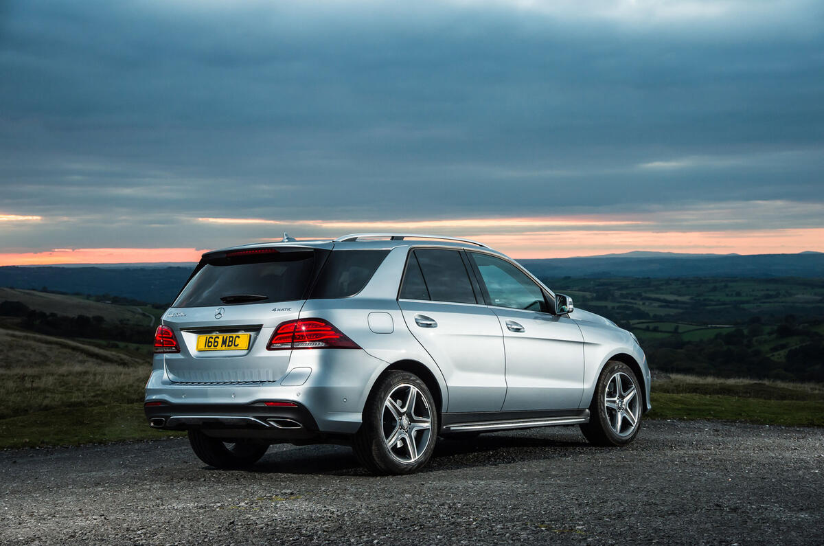 Mercedes-Benz GLE rear quarter