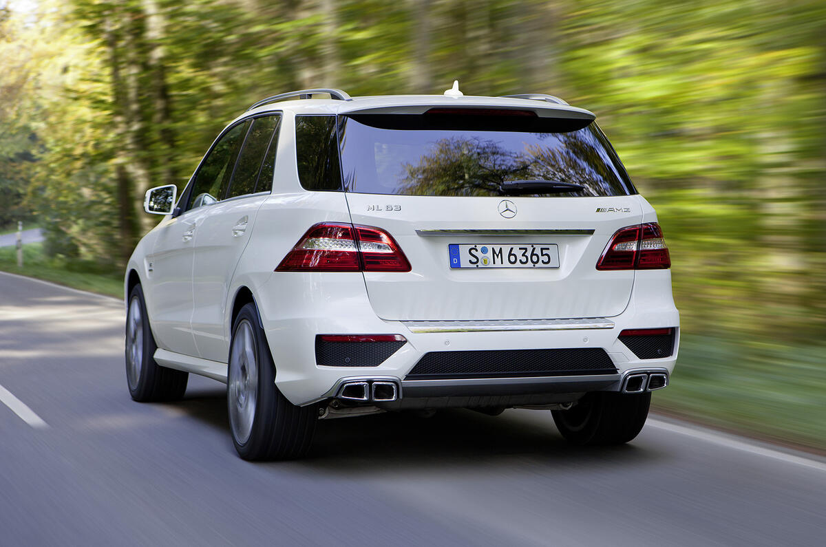 Mercedes ML63 AMG to cost £83k