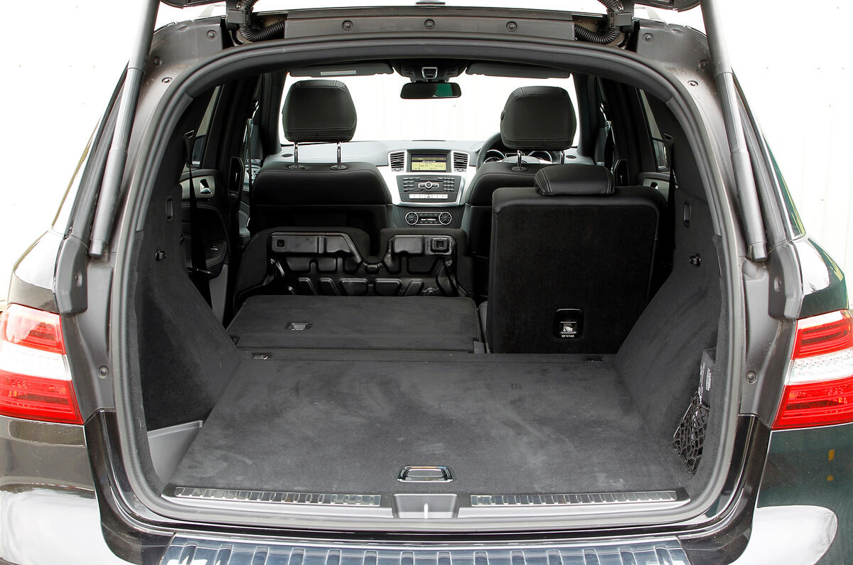 Mercedes-Benz M-Class boot space