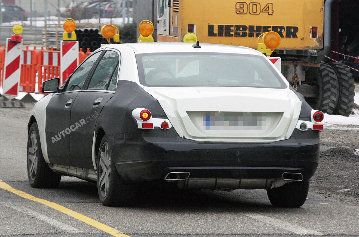 no title New Mercedes S-class spied