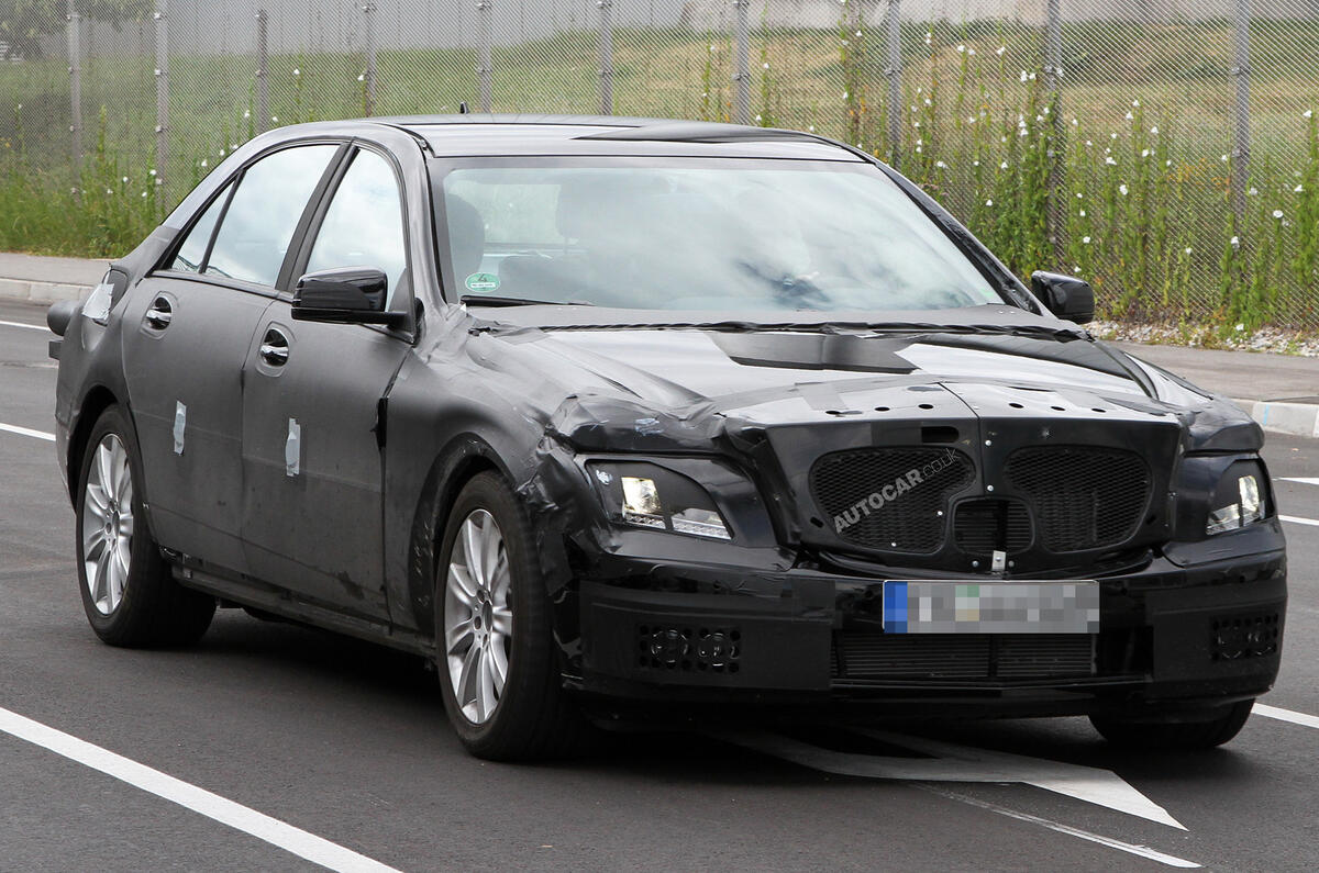 Next Mercedes S-class: new pics