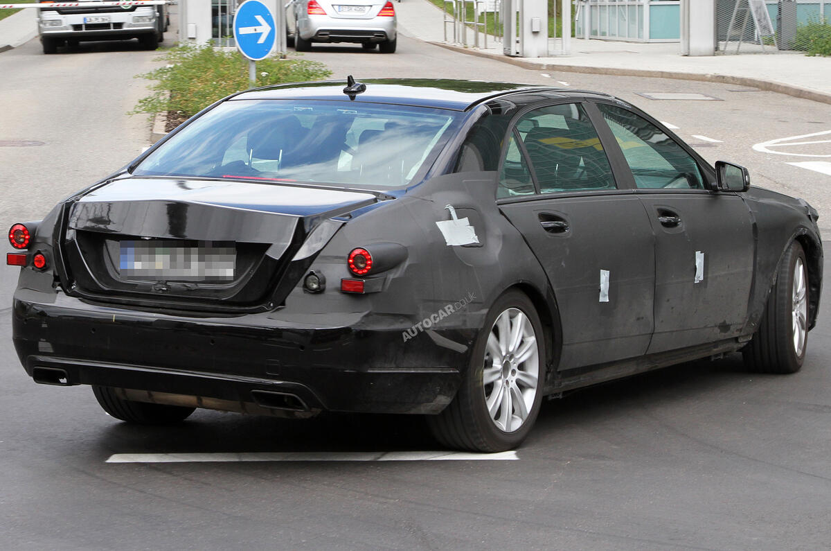 no title Next Mercedes S-class: new pics