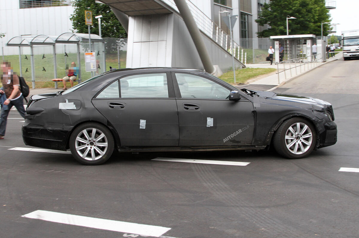 no title Next Mercedes S-class: new pics