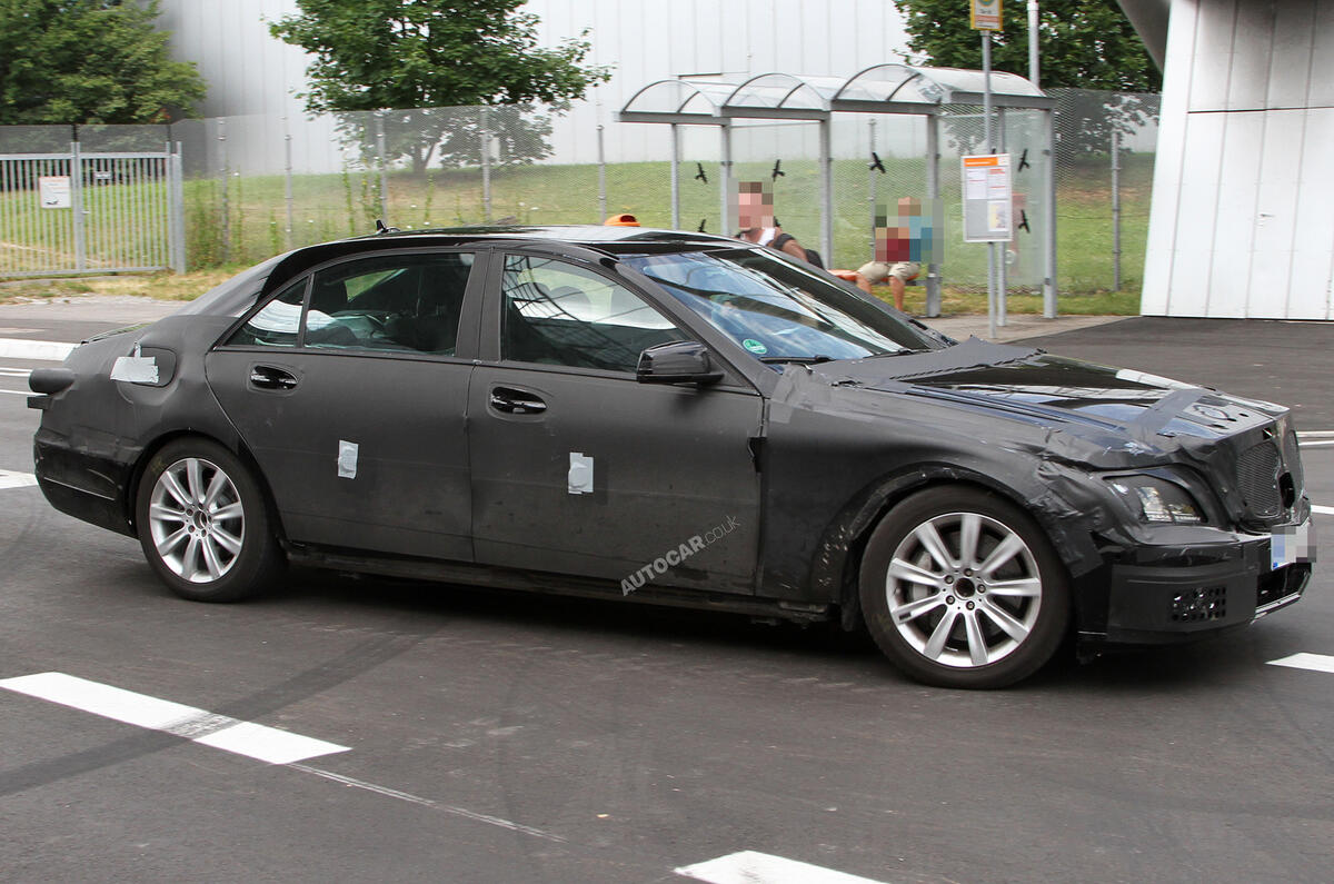 no title Next Mercedes S-class: new pics