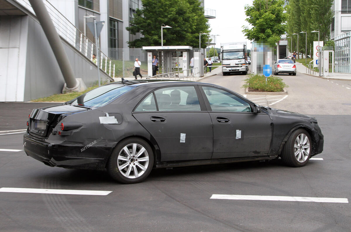 no title Next Mercedes S-class: new pics