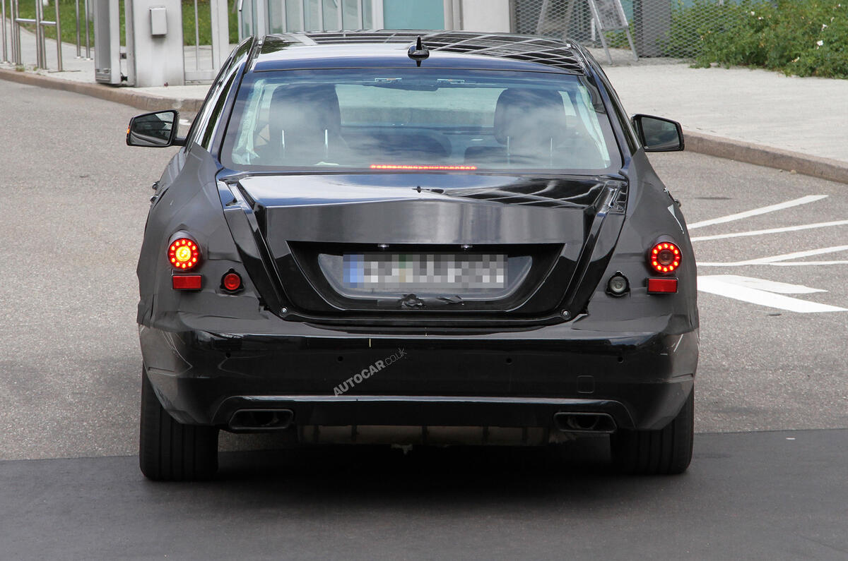 no title Next Mercedes S-class: new pics