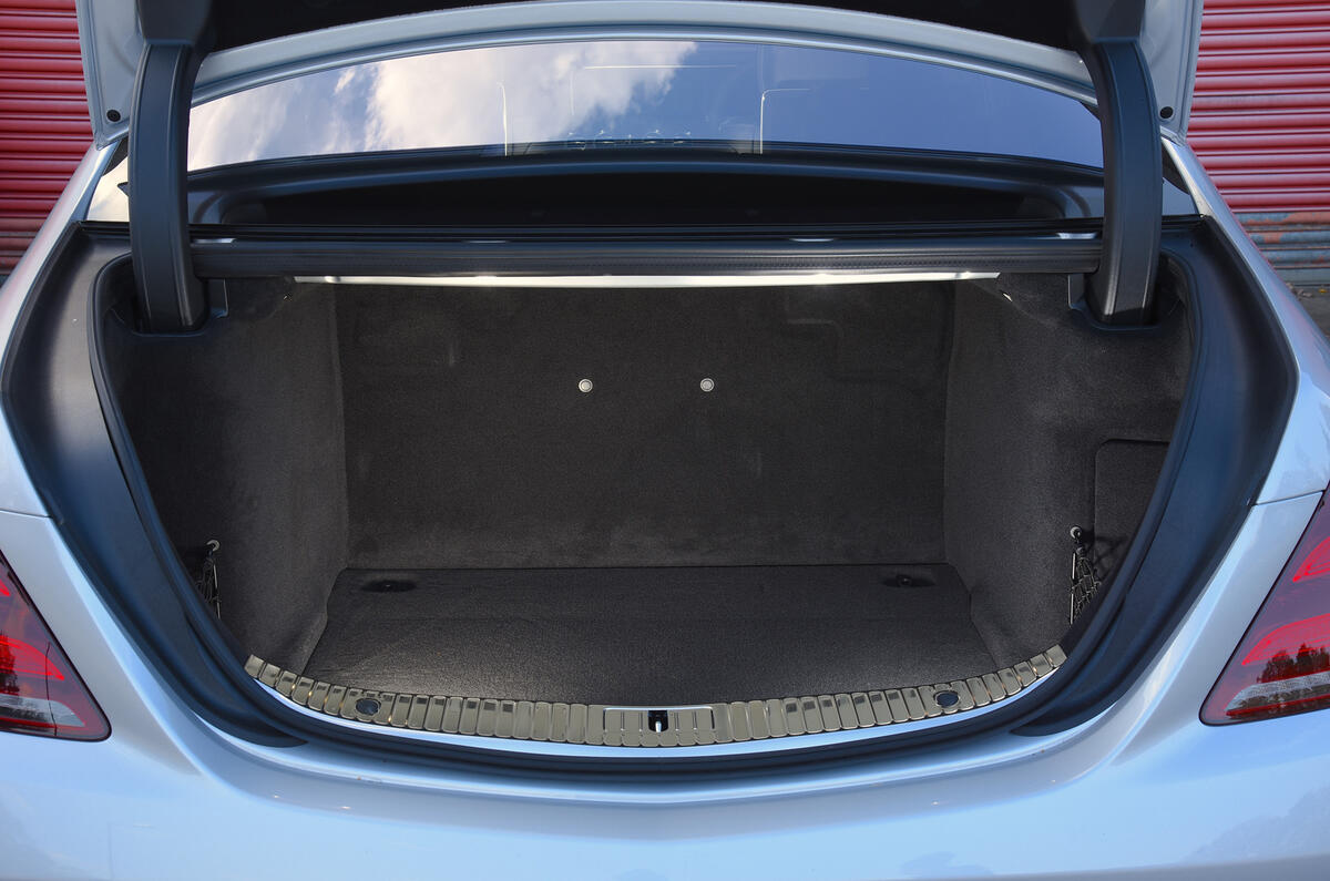 Mercedes-Benz S-Class boot space