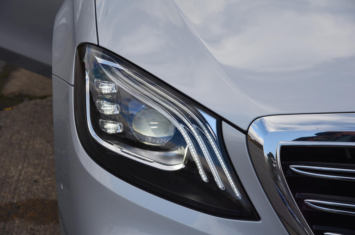 Mercedes-Benz S-Class LED headlights