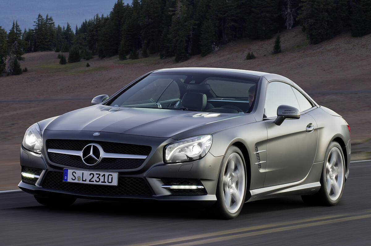 no title Detroit show: All-new Mercedes SL