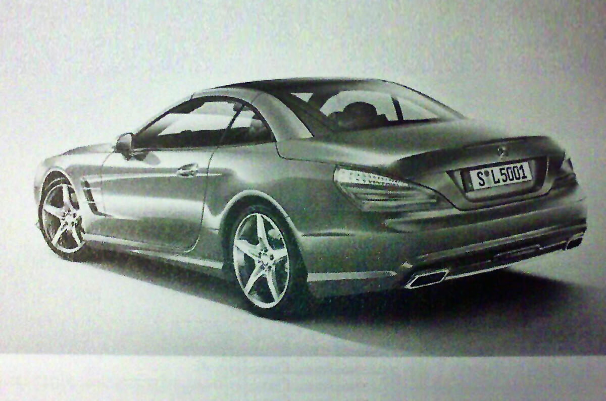 no title Mercedes SL pics leaked