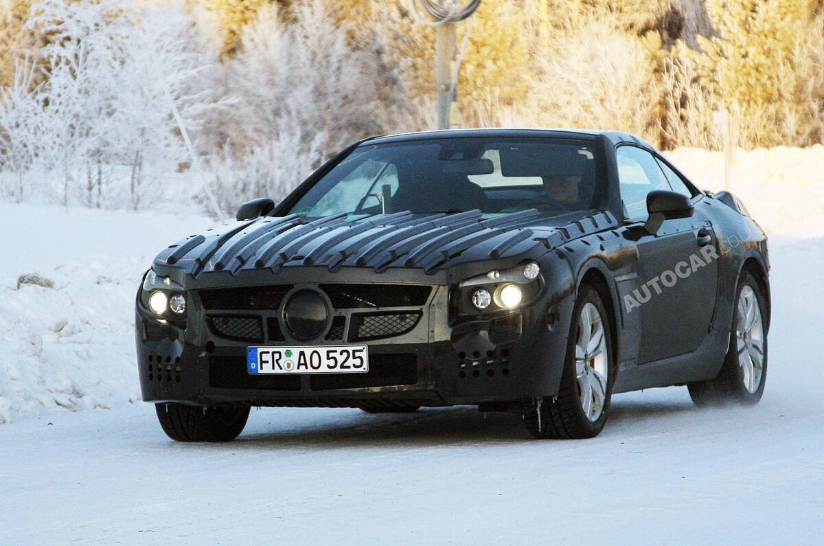 no title Mercedes SL to use carbonfibre