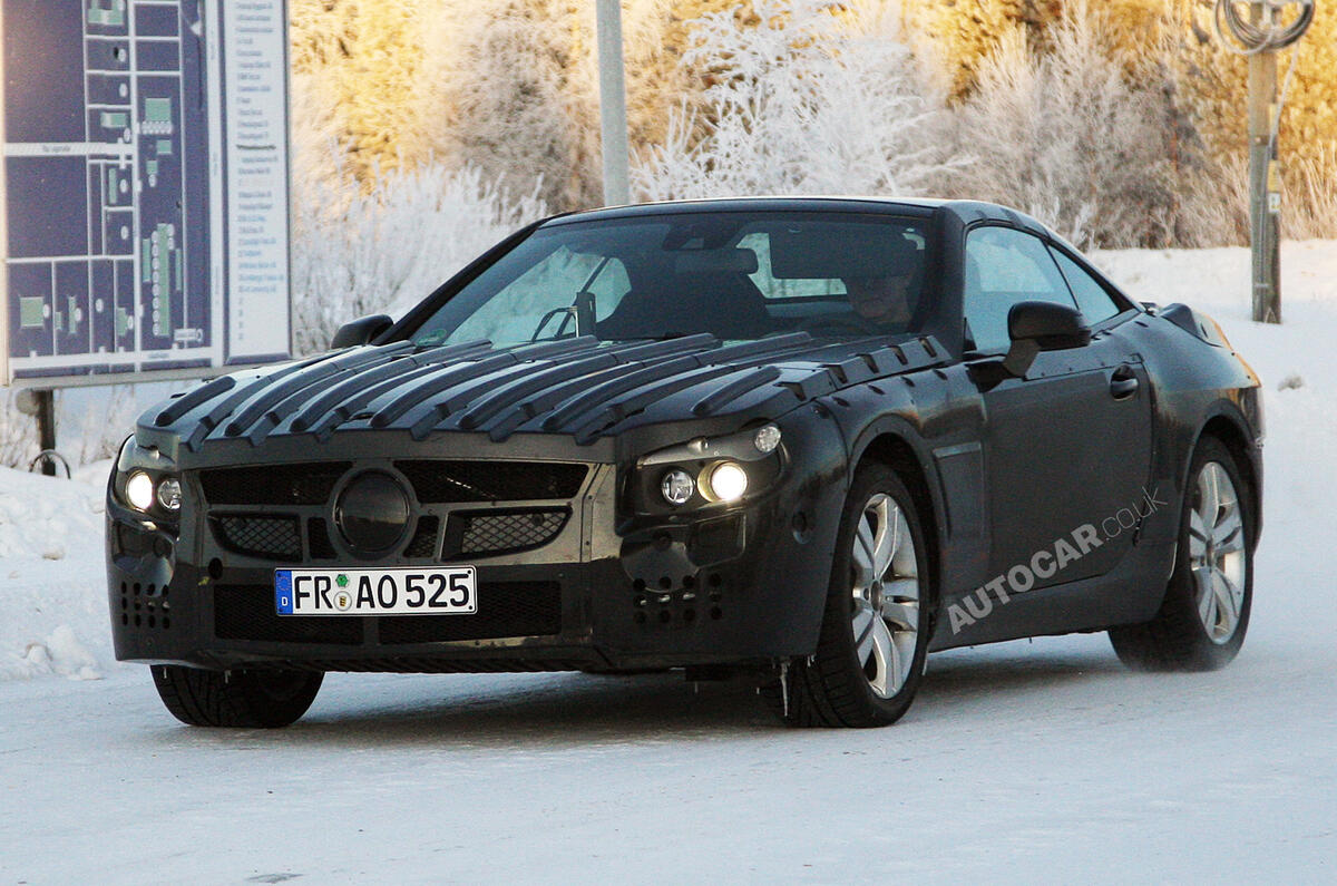 no title Mercedes SL to use carbonfibre