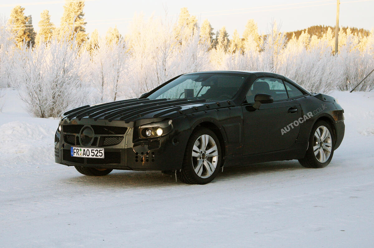 no title Mercedes SL to use carbonfibre