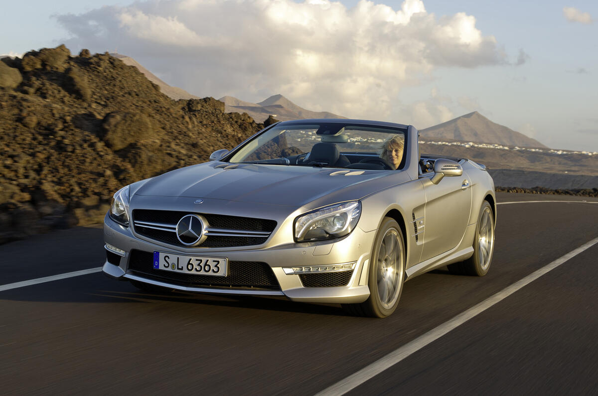 no title Geneva show 2012: Merc SL63 AMG