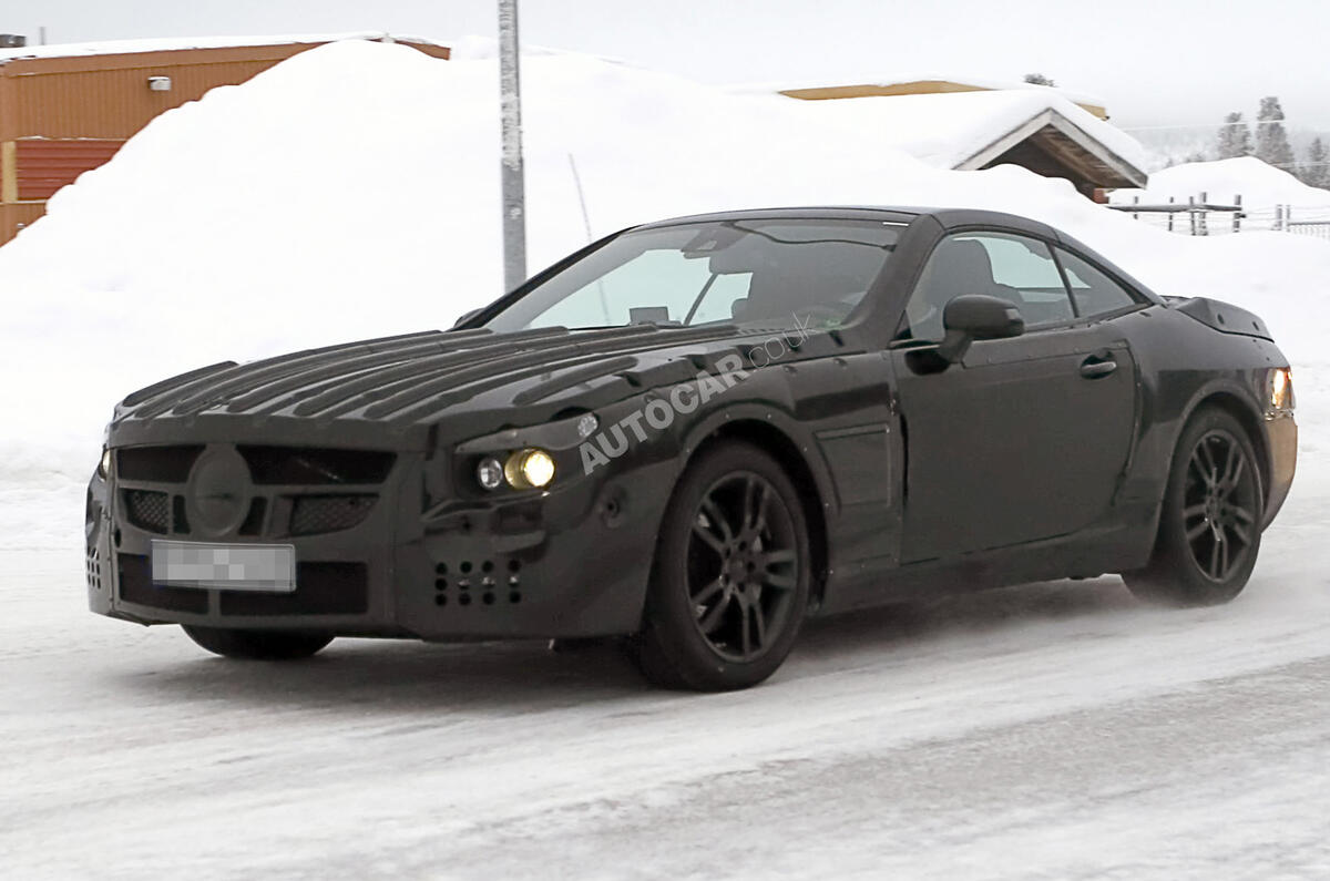 no title Mercedes SL to use carbonfibre