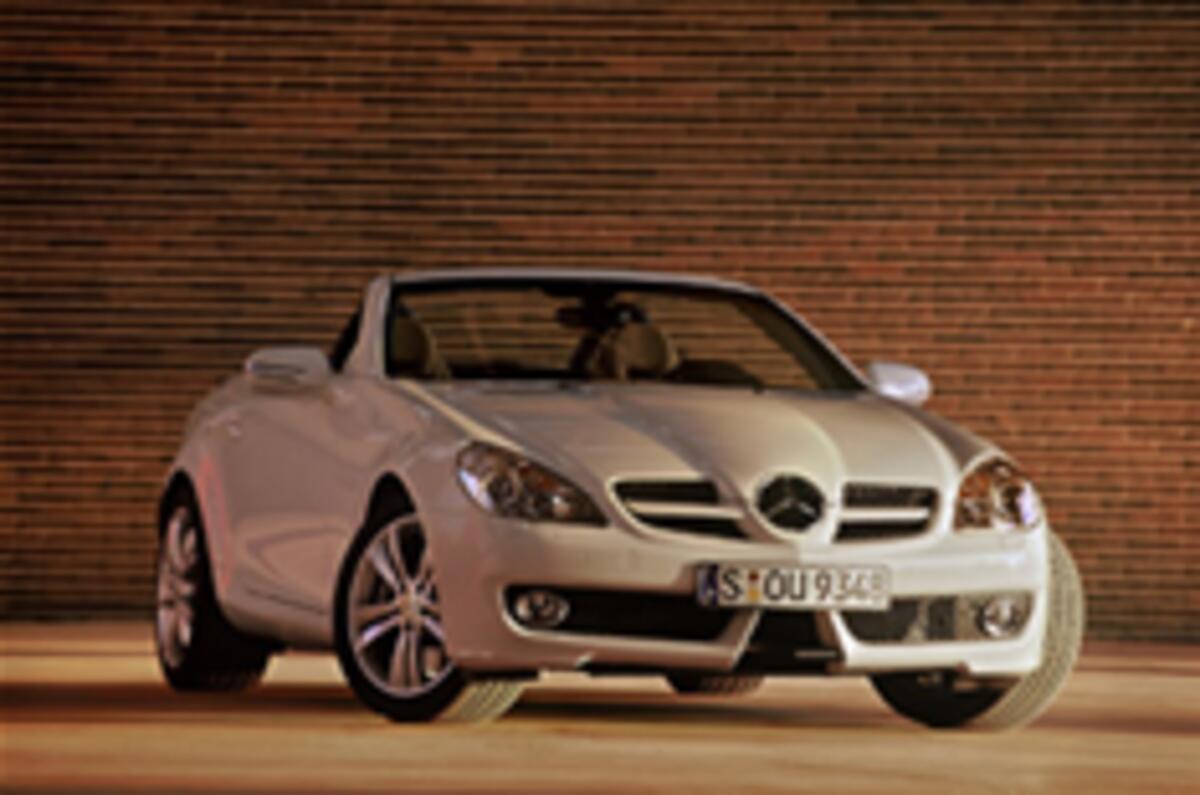 Merc facelifts its SLK... honest