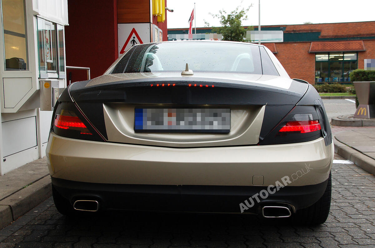no title New Mercedes SLK uncovered