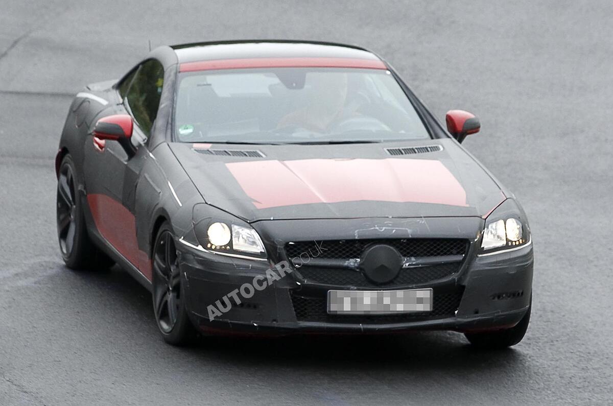 no title Merc SLK's new tech uncovered