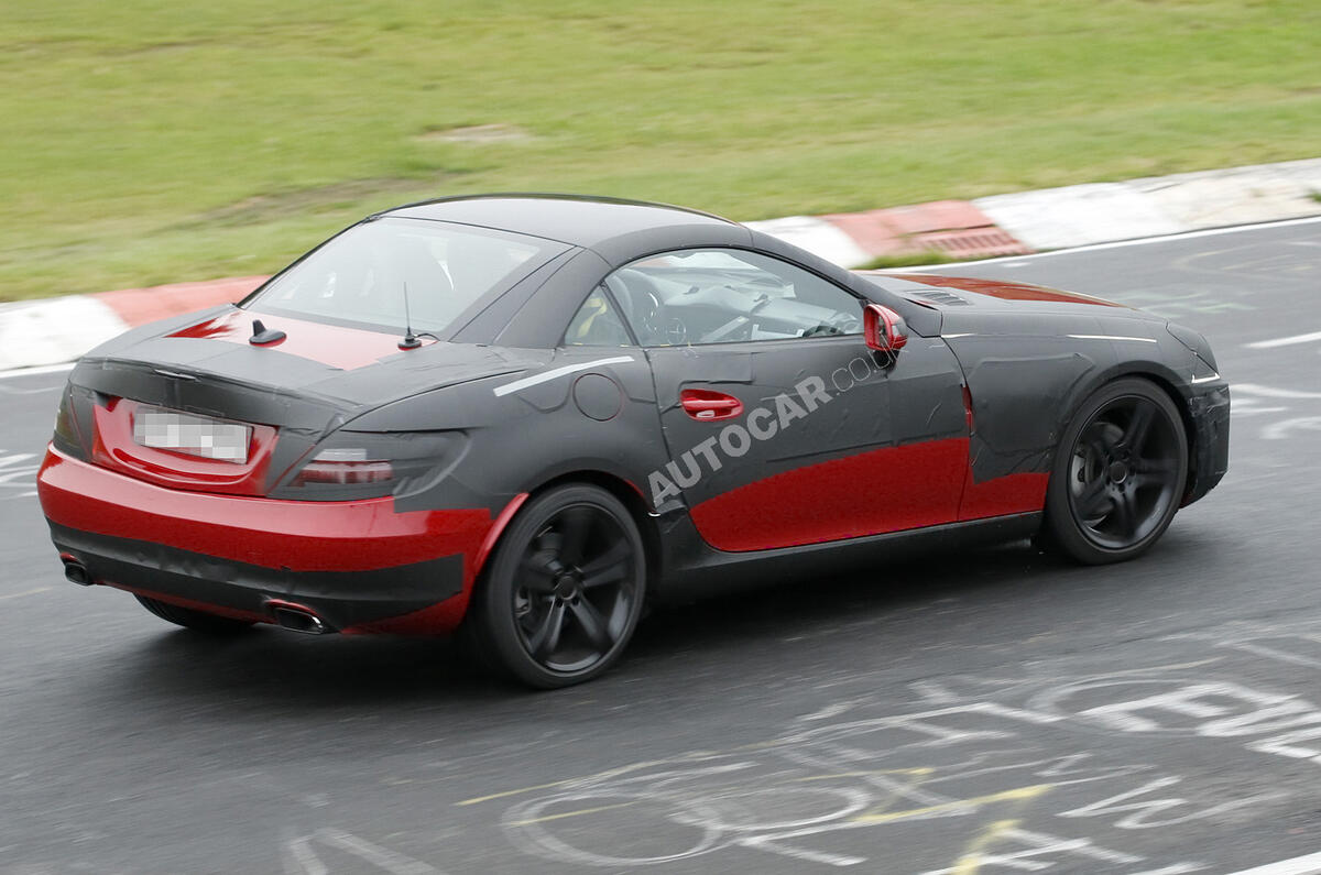 no title Merc SLK's new tech uncovered