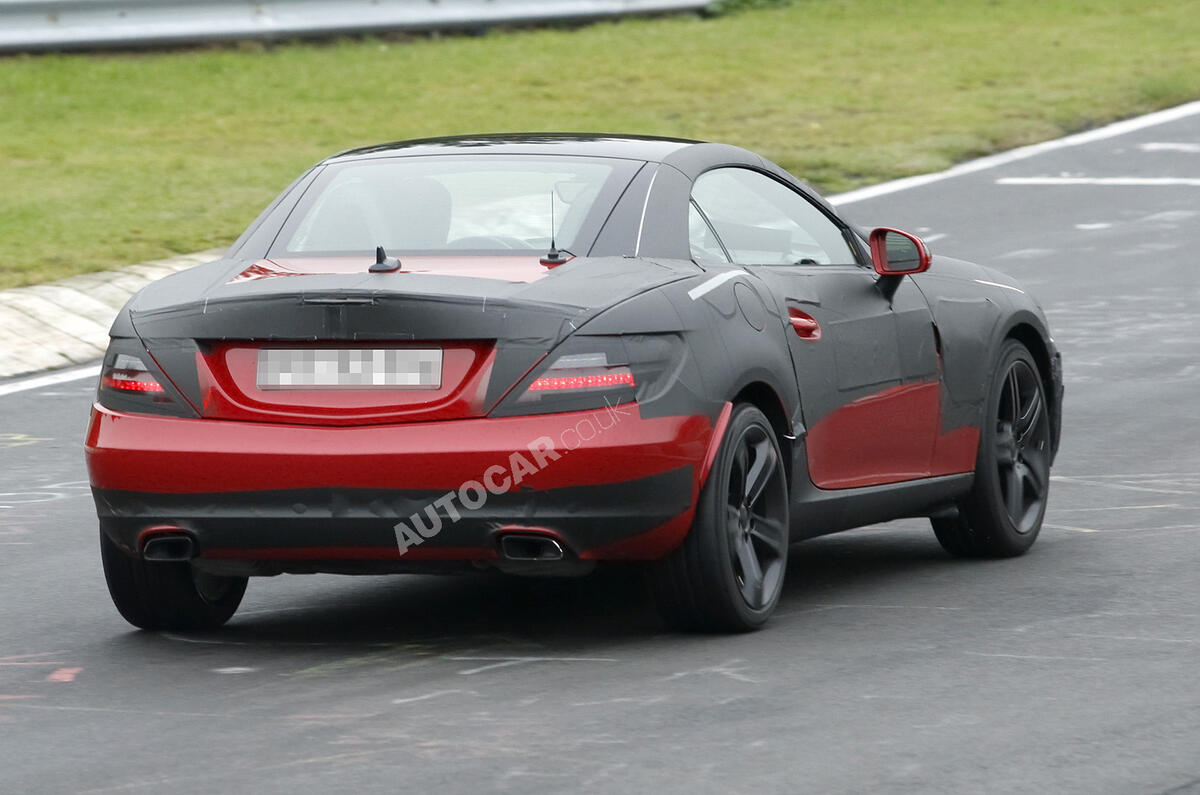 no title Merc SLK's new tech uncovered
