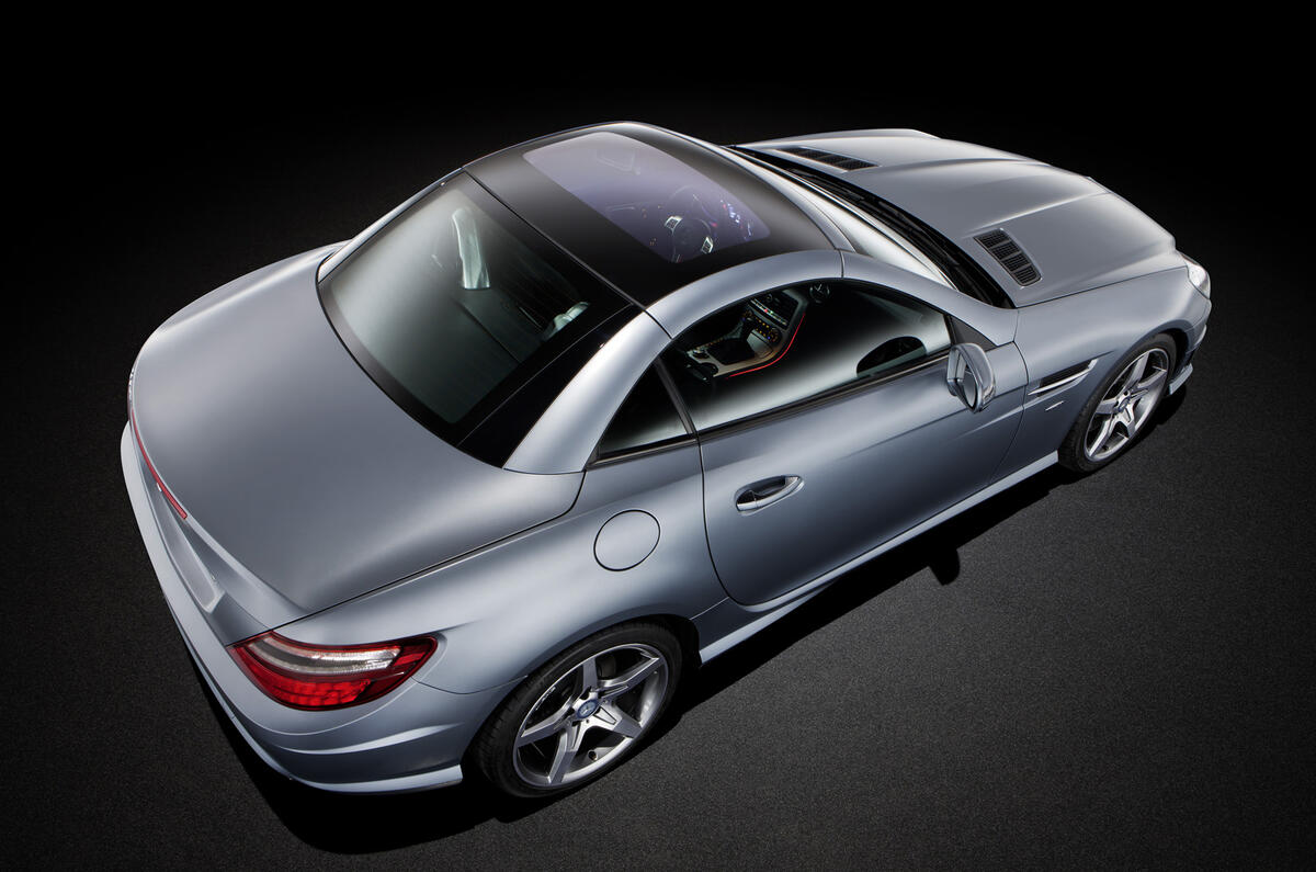 no title Geneva motor show: Mercedes SLK