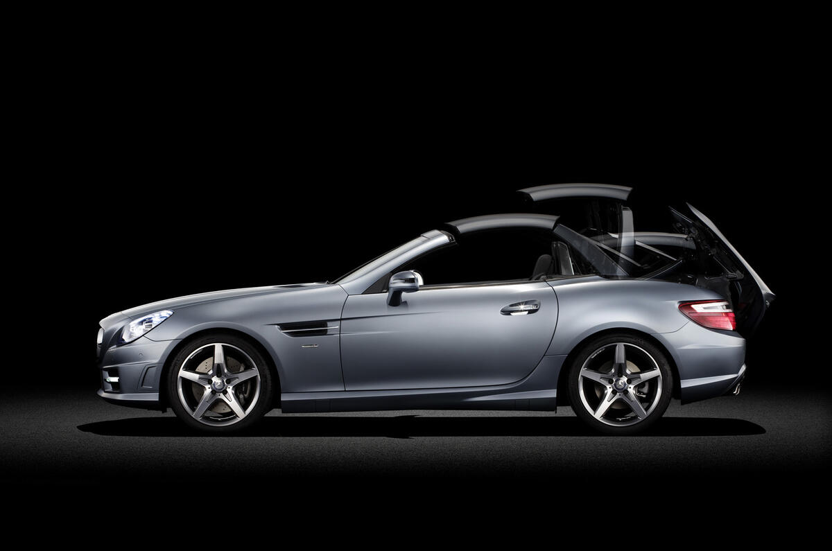 no title Geneva motor show: Mercedes SLK