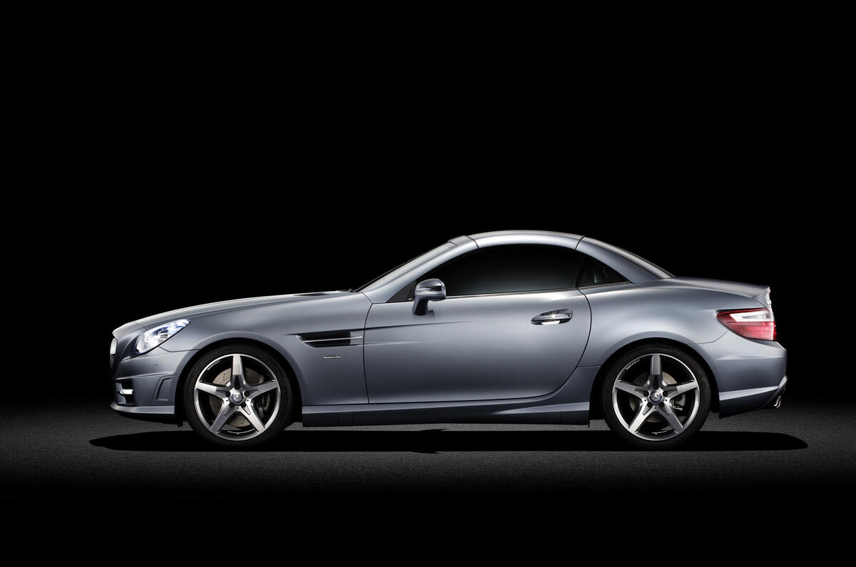 no title Geneva motor show: Mercedes SLK