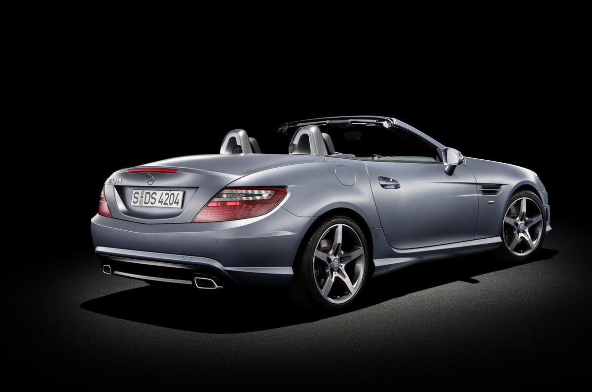 no title Geneva motor show: Mercedes SLK