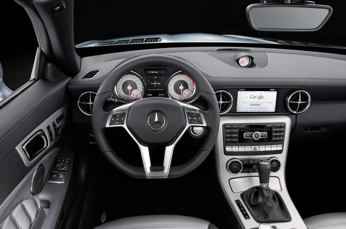 no title Geneva motor show: Mercedes SLK