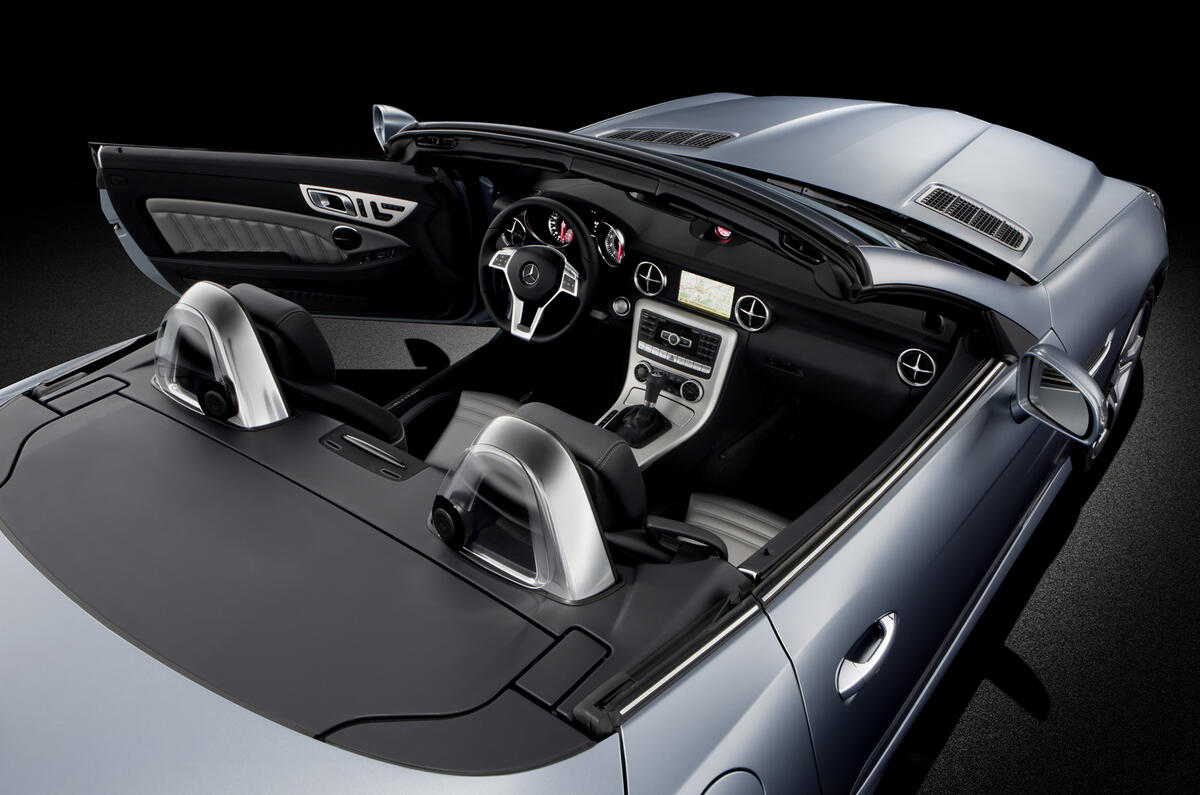 no title Geneva motor show: Mercedes SLK
