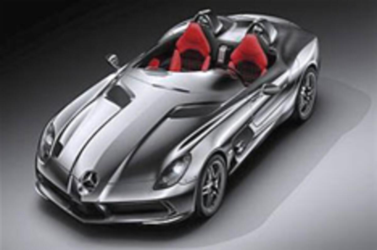 Merc SLR speedster revealed