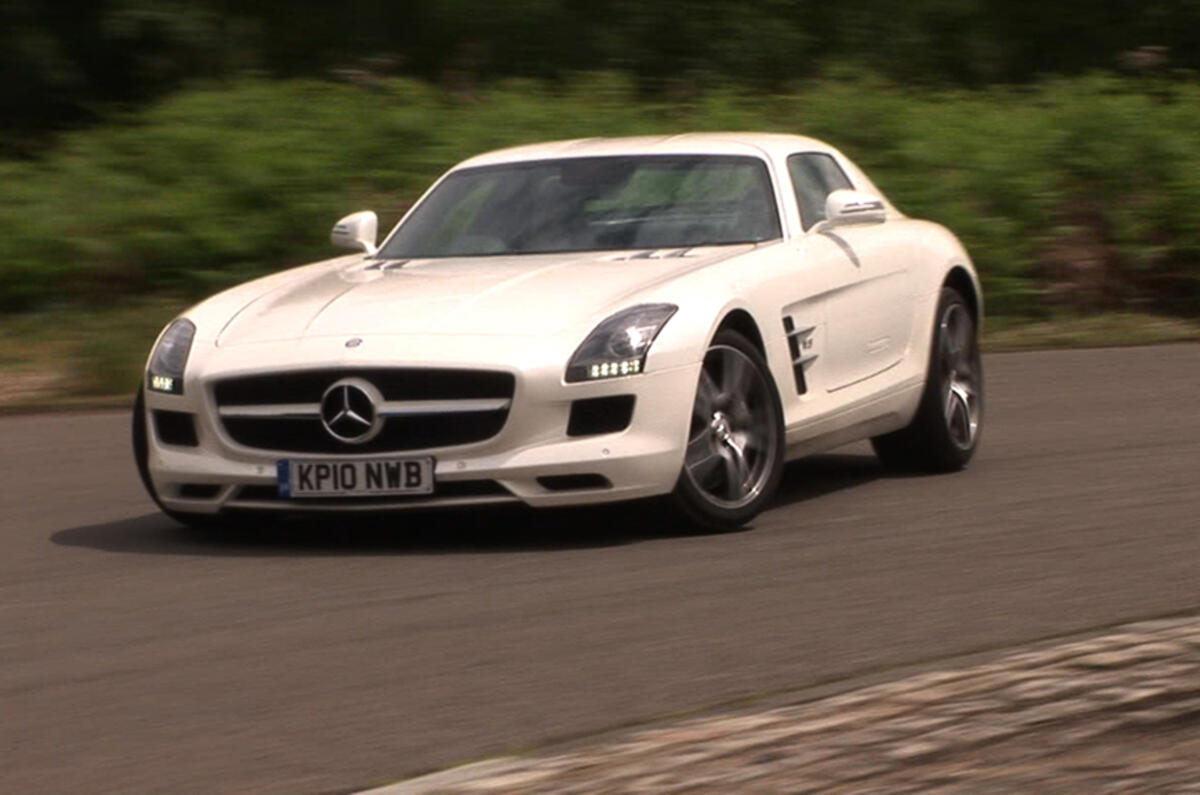 Mercedes SLS in 3D