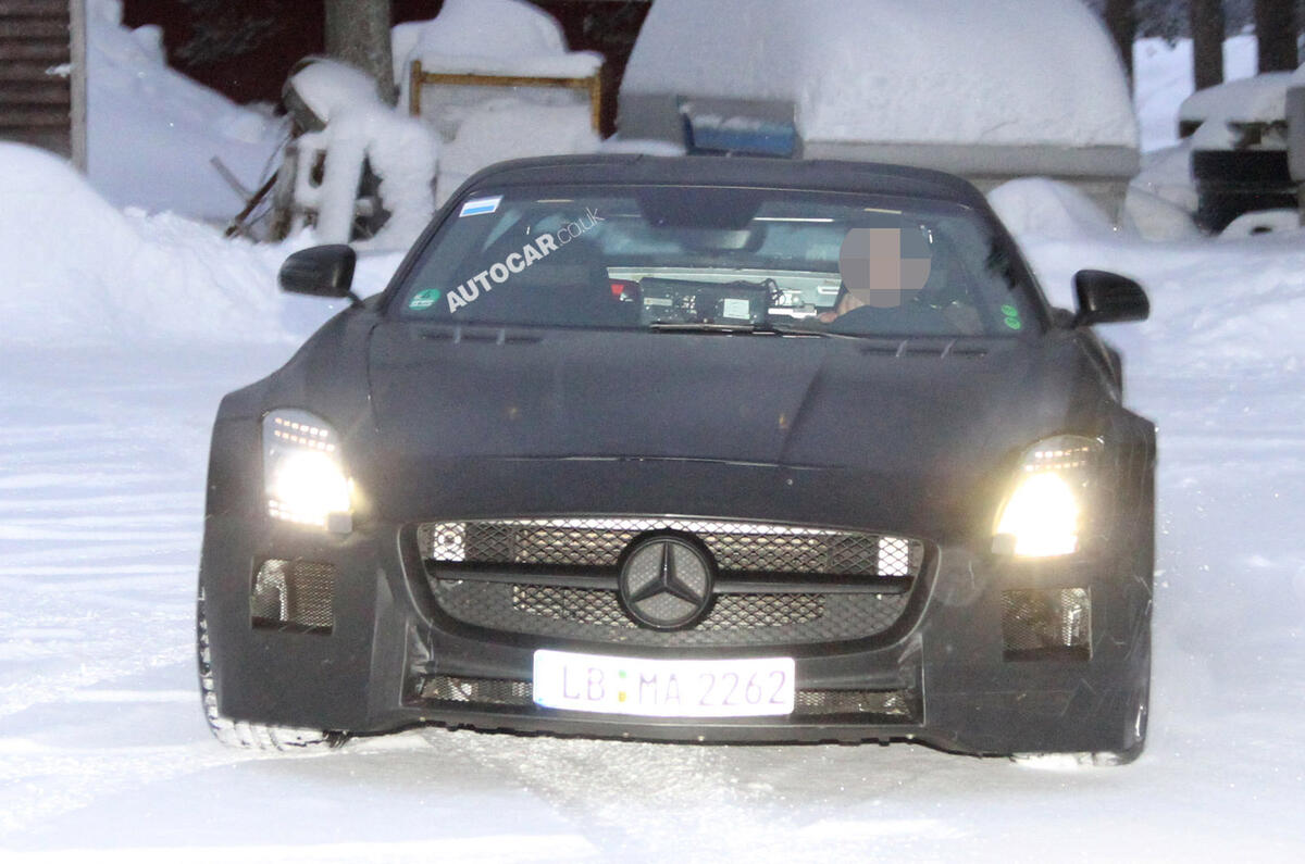 Merc SLS Black Series - new pics