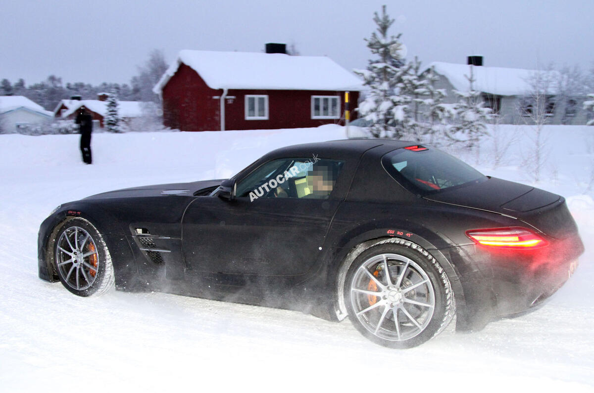 Merc SLS Black Series - new pics