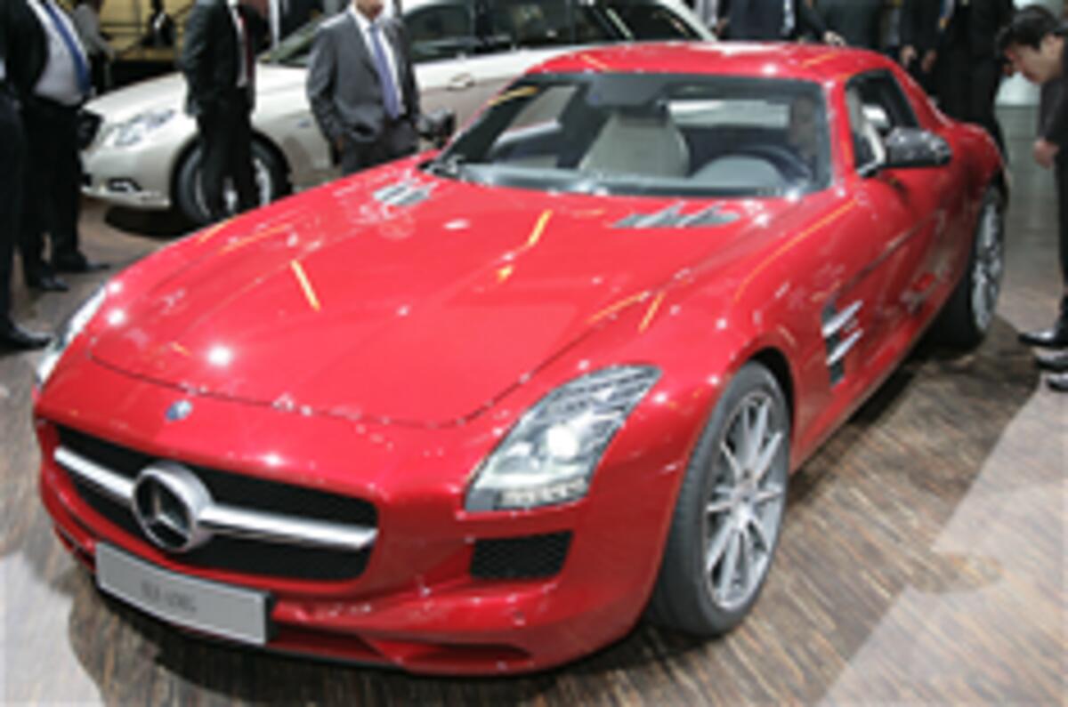 Frankfurt motor show: Mercedes SLS