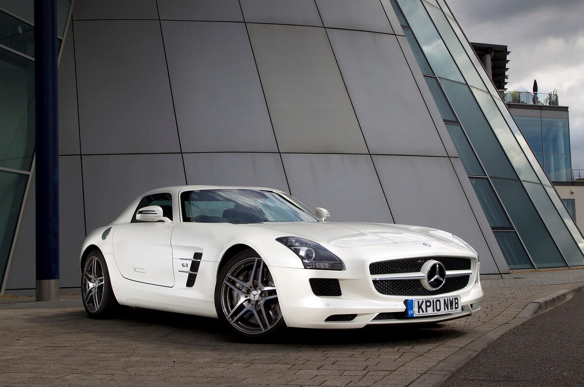 A thoroughly complete supercar, but just a little cold 4.5 star Mercedes-AMG SLS