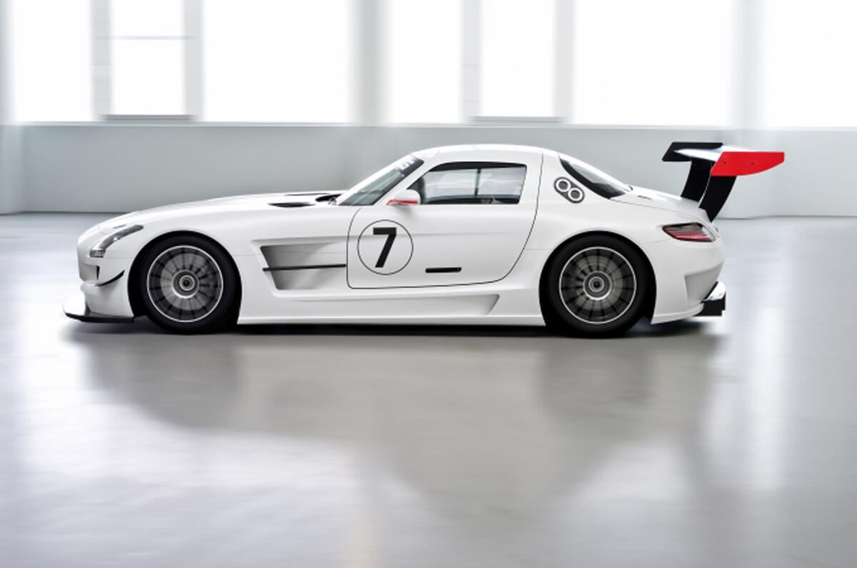 no title Merc SLS GT's Black Series hint